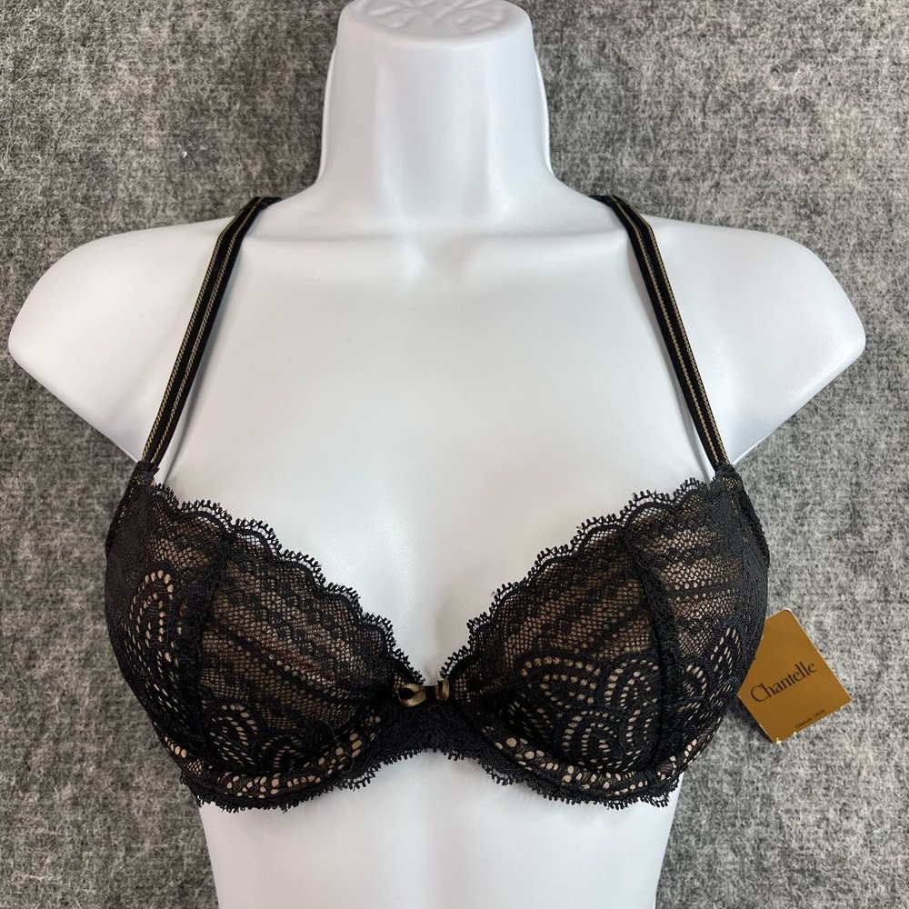 Chantelle Sexy Underwire Bra Black Size 32 C‎